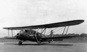 Curtiss T-32 Condor II twin engine biplane transport. New York Airport Curtiss T-32 Condor II twin engine biplane transport.