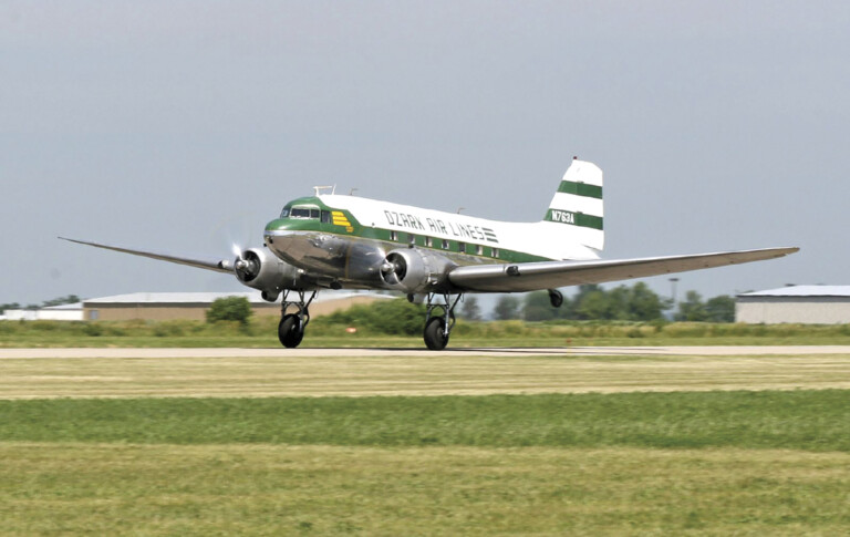 Ozark Flies Your Way Ozark Air Lines DC-3