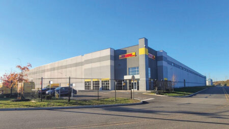 DHL Express Is Investing $90 million to Strengthen NYC Area Operations DHL has leased a property in Jersey City, New Jersey, to serve as its parcel delivery center for Manhattan and the surrounding region. (Rendering Provided by DHL)