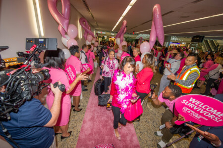 Delta Airlines Breast Cancer One Flight