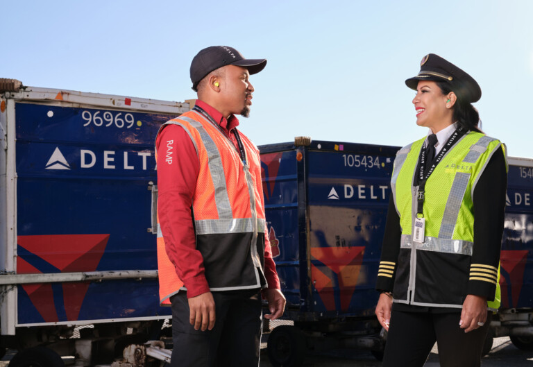 Emergency Savings Program Fuels Delta Employees’ Financial Security Delta ramp agent and pilot