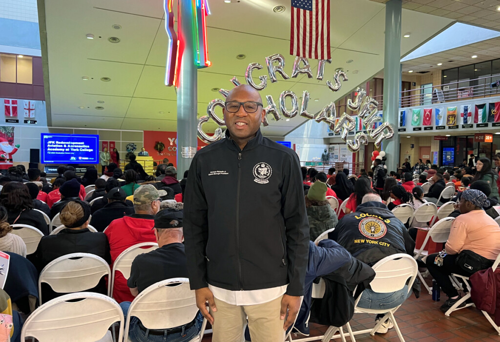 JFK Redevelopment STEM Program at CUNY York College New York Airport Queensborough President Donovan Richards