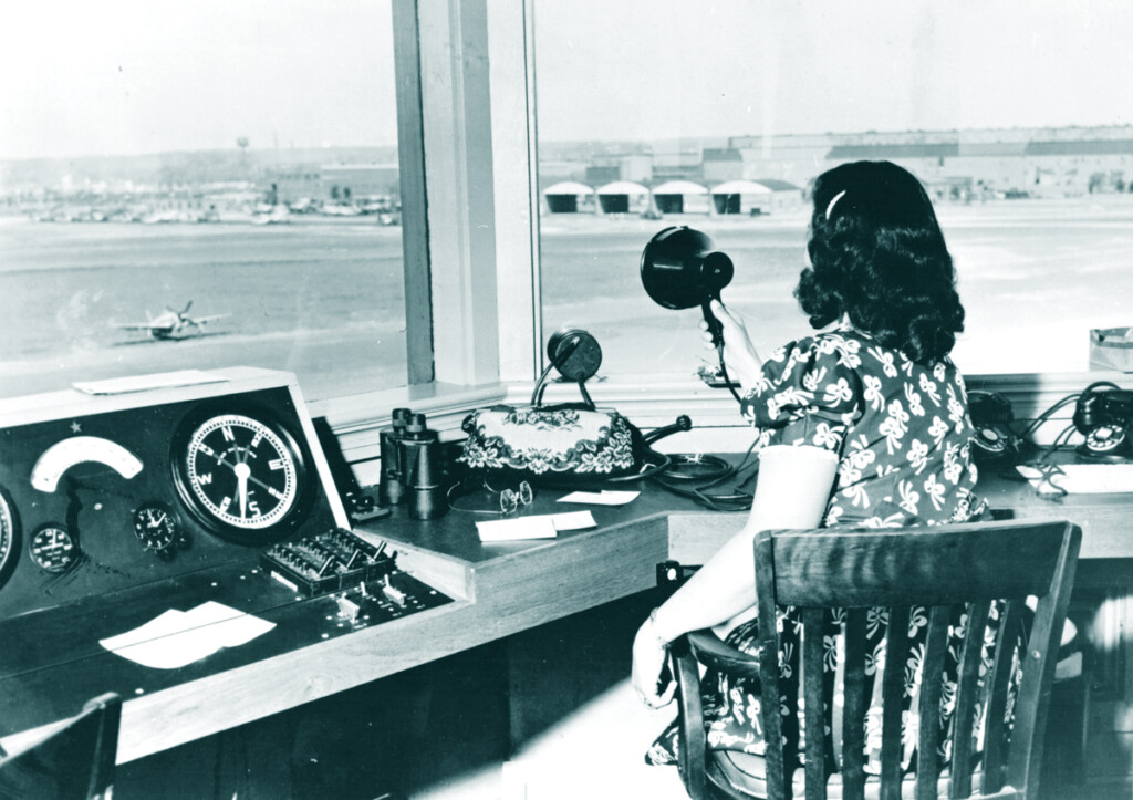 Wing Women: Women in Aviation New York Airport Dorothy Kienzle, Air Traffic Control, Republic Aviation 1945.