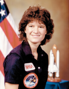 Wing Women: Women in Aviation New York Airport Dr. Sally K. Ride became the first American woman in space in 1983.