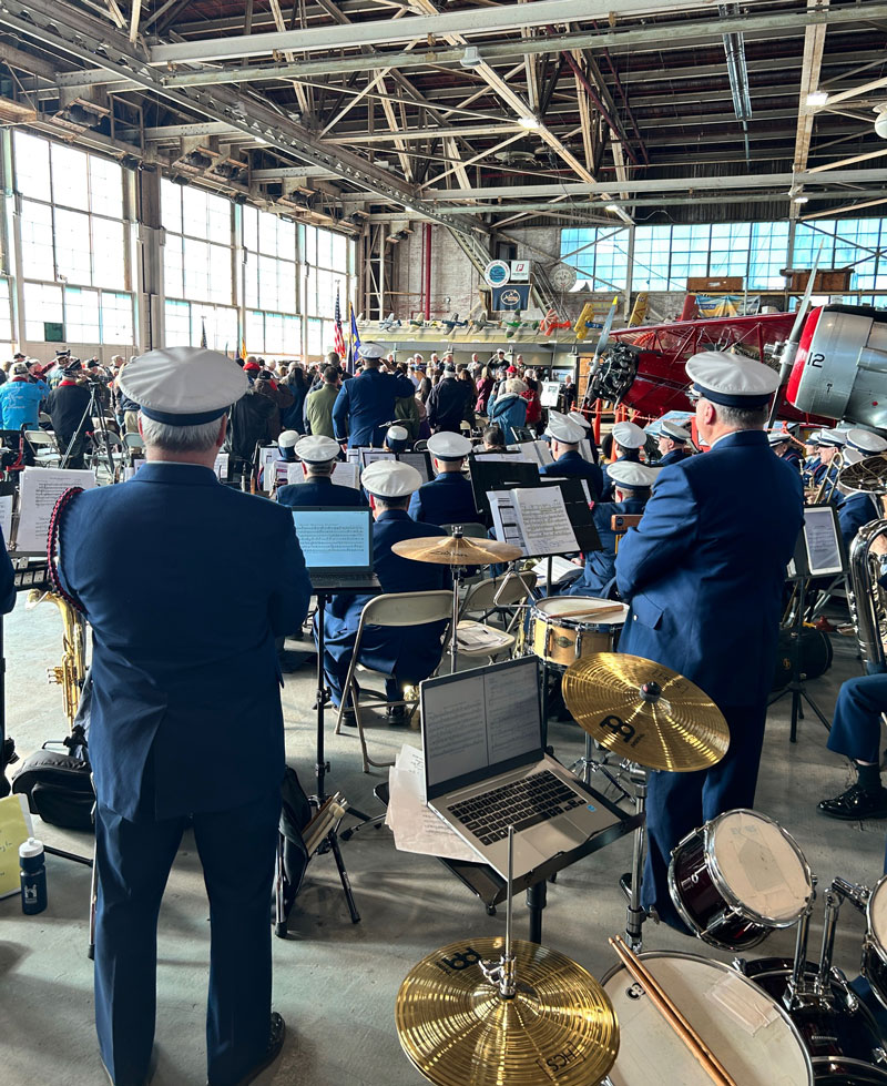 “Dropping of the Roses” Pearl Harbor Memorial Ceremony New York Airport Dropping of the Roses 2 Metropolitan Airport News