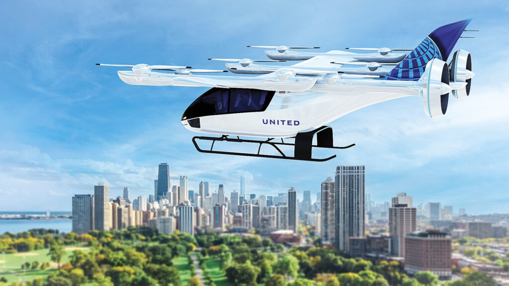 EVE eVTOL United Livery