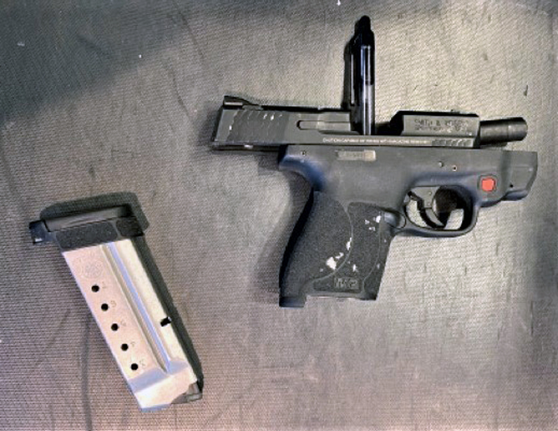 The Number of Guns Detected at TSA Checkpoints in NYC Region’s Airports Increased In 2021 New York Airport TSA officers detected this handgun at one of the security checkpoints at Newark Liberty International Airport in March 2021.