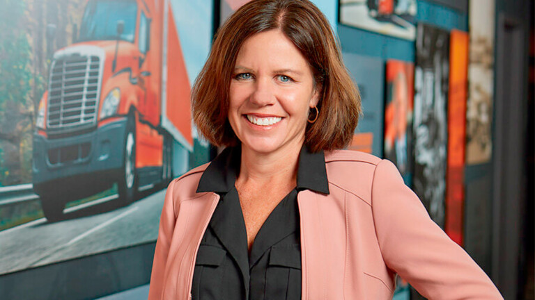 Erin Van Zeeland Named 2023 Distinguished Woman in Logistics by the Women in Trucking Association Erin Van Zeeland Scheider WIT Metropolitan Airport News