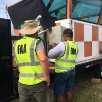 FAA Sends Mobile Air Traffic Tower to St. Thomas New York Airport FAA StThomas Mobile Tower 3 Metropolitan Airport News