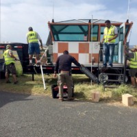 FAA Sends Mobile Air Traffic Tower to St. Thomas New York Airport FAA StThomas Mobile Tower 4 Metropolitan Airport News