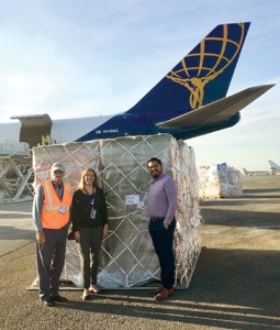 FEATURE PUERTO RICO16 Phil and Scarlette with Hay Metropolitan Airport News