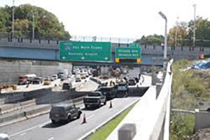 FEATUREA JFK FUTURE APPROACHING KEW GARDENS CONSTRUCTION TIES UP ENTIRE SOUTHBOUIND LANES Metropolitan Airport News