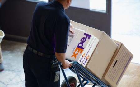 FEDEX boxes courier Metropolitan Airport News
