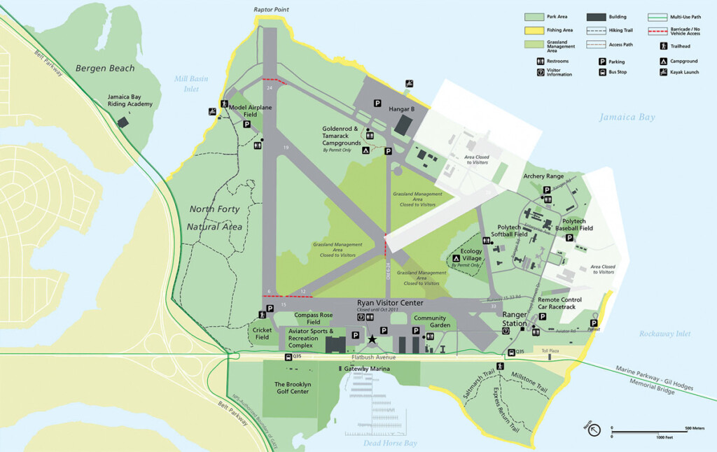 Floyd Bennett Field Map