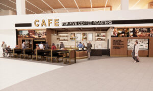 For Five Coffee at JFK Airport Terminal 6 New York Airport For Five Coffee at JFK Airport Terminal 6