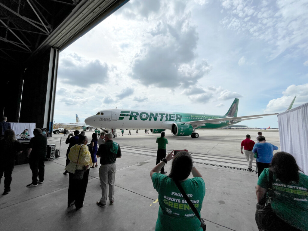 Frontier Airlines Introduces the Most Fuel-Efficient Commercial Aircraft Among Any U.S. Airline New York Airport Frontier Airlines Airbus A321neo aircraft Press Metropolitan Airport News