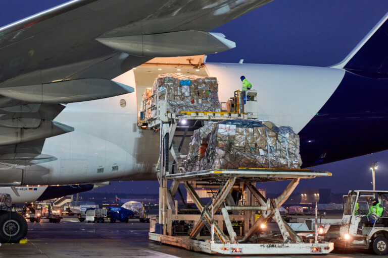 The WACO System Launches Partnership With cargo.one Lufthansa Cargo Boeing 777 freighter brings urgently needed relief supplies to crisis region