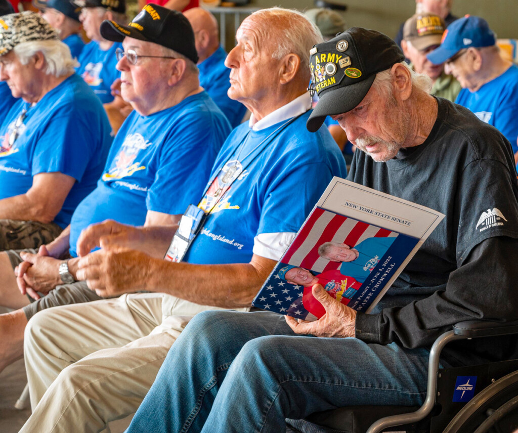 An Honor Flight Long Island Reunion at the American Airpower Museum