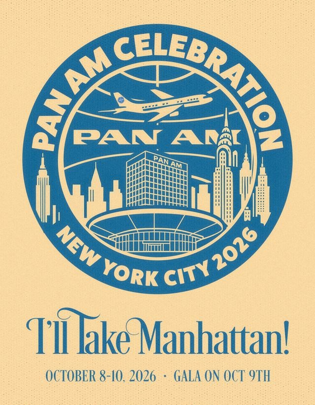 2026 PanAm Gala New York Airport I'll Take Manhattan!