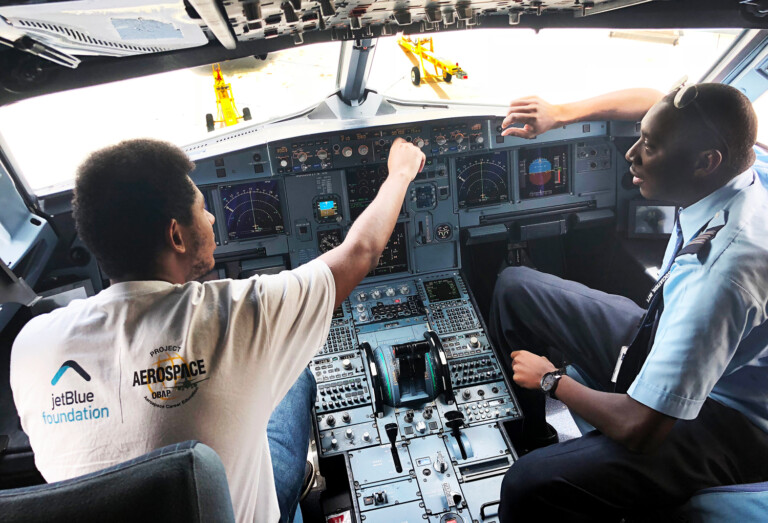JetBlue Foundation Grants Focus On Mentorship, Diversity and STEM, and Technical Education Training JB Foundation OBAP Photo Metropolitan Airport News