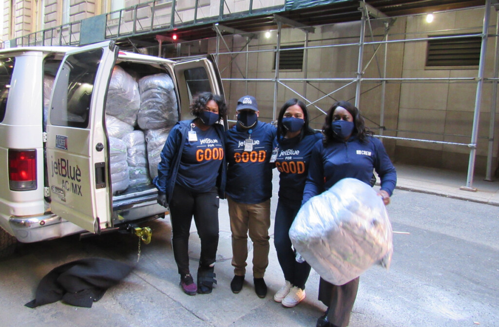 In the Spirit of Giving New York Airport JetBlue for Good