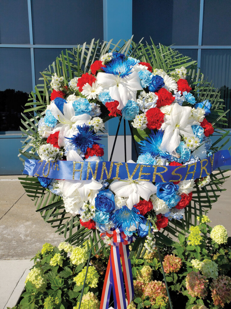 9/11: Remembrance, Resilience, and the Aviation Community New York Airport JFK 9-11 Memorial Wreath