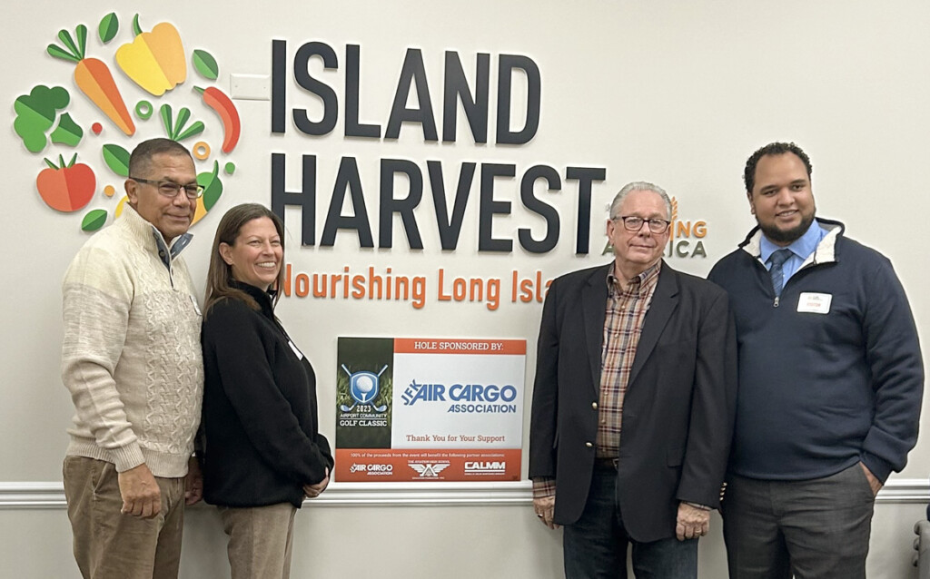 JFK Air Cargo Association Supports Island Harvest New York Airport JFK Air Cargo Association at the Island Harvest offices in Melville, NY.