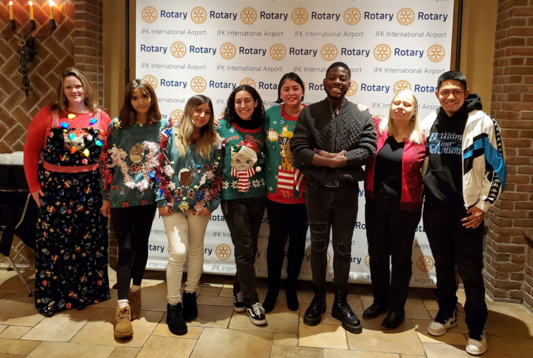 JFK Airport Rotary Celebrates the Holiday Season JFK Airport Rotary Celebrates the Holiday Season 2021