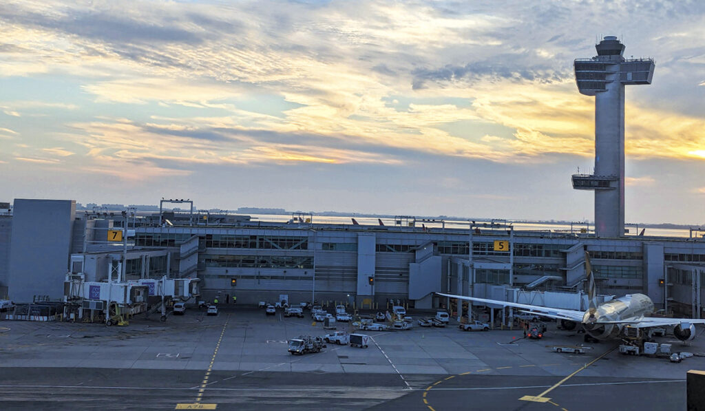 Airport Talk: 101 New York Airport JFK Airport Sunset