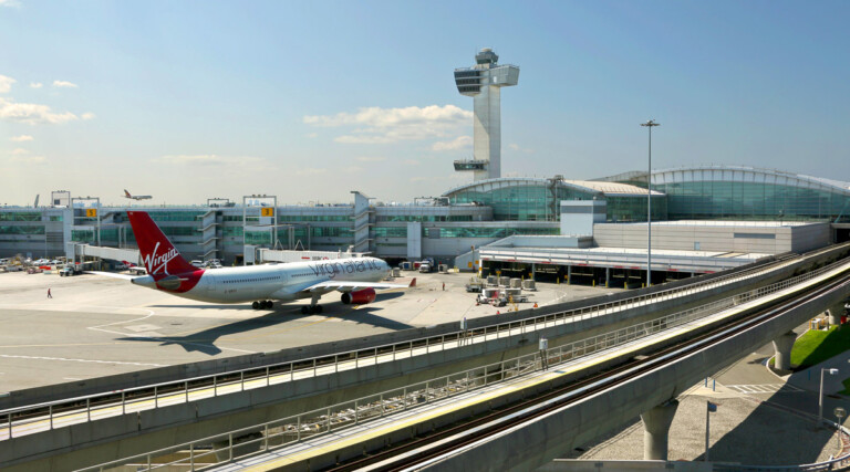 PANYNJ Safely Transports Customers with GBAC STAR Facility Accreditation JFK Airport Tower Virgin Atlantic Airline