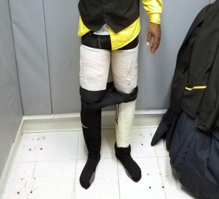 Fly Jamaica Crew Member Caught By CBP at JFK With Packages of Cocaine JFK Cocaine Crew Member 001 Metropolitan Airport News
