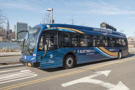 JFK Airport Electric Bus