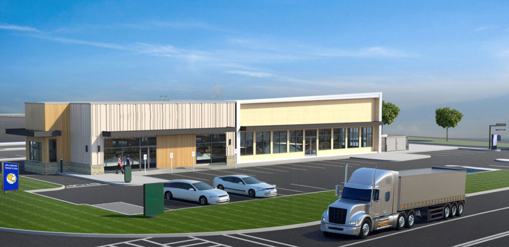 PANYNJ Breaks Ground On Expanded Truck Parking Plaza at JFK Airport New York Airport JFK Expanded Truck Parking Metropolitan Airport News