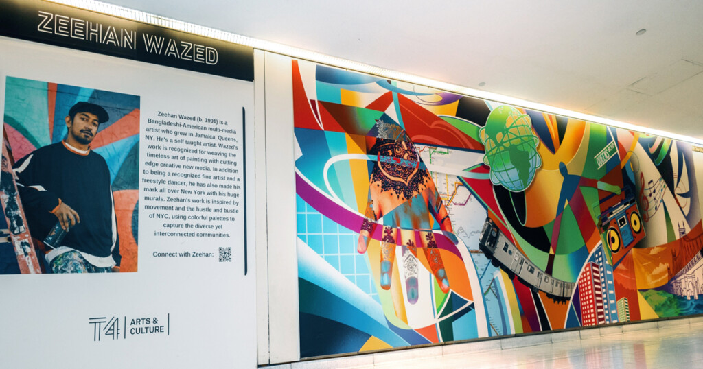 PANYNJ and JFKIAT Unveil Art Installations By Local Artists at JFK T4 New York Airport JFK RIBBON 2024 187 Metropolitan Airport News