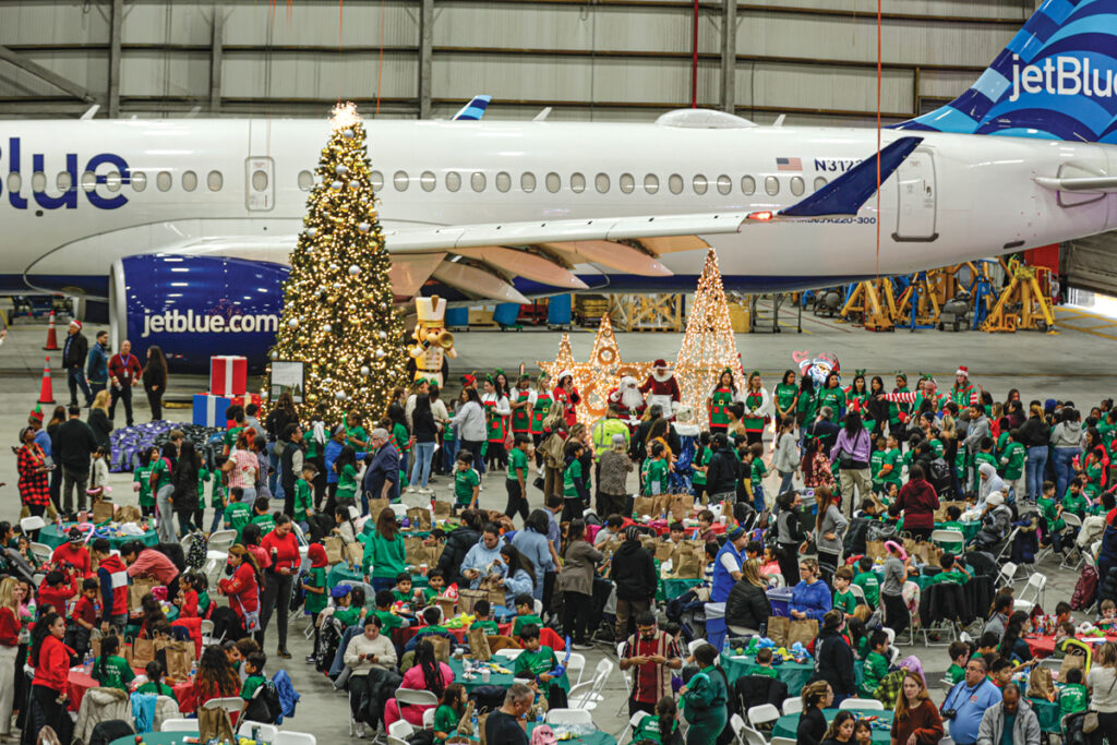JFK Rotary JetBlue Kids Party Metropolitan Airport News