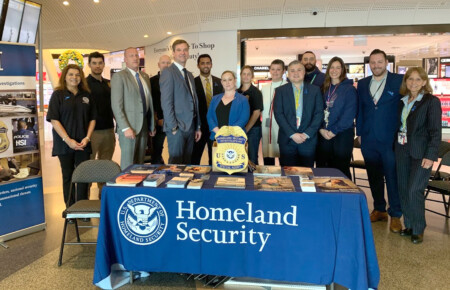JFK Airport’s Terminal 4 Hosts Blue Campaign Event With DHS JFK Airport's Terminal 4 Hosts Blue Campaign Event With DHS