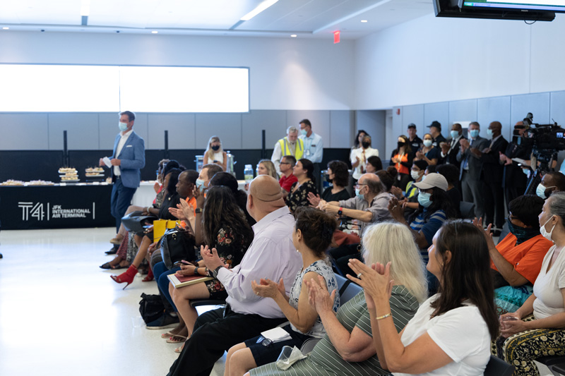 New Mural at JFK Airport’s Terminal 4 Seeks to Address Stigma Around Mental Illness New York Airport JFK T4 Mental Health Mural 5 Metropolitan Airport News