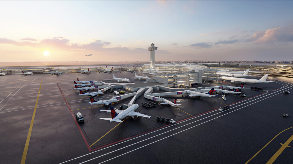 Gov. Hochul Announces Major Groundbreaking in the Port Authority’s JFK Transformation Project New York Airport JFK T4 Rendering Metropolitan Airport News