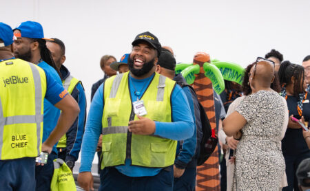 JFK Terminal 5 Kicks Off Summer with Vibrant Employee Engagement Event JFK T5 SummerSocialxTRJ 156 Metropolitan Airport News