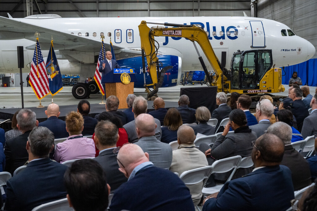 Final Phase of the JFK Transformation Celebrated With Groundbreaking Ceremony for a New $4.2 Billion Terminal 6 New York Airport JFK T6 Groundbreaking Metropolitan Airport News