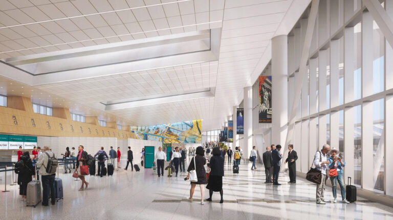 Cathay Pacific to Make Terminal 6 Its New Home at JFK Airport JFK T6 check-in area