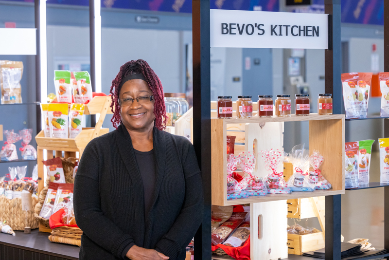Gracia Clery Leonce, Owner, Bevo's Kitchen