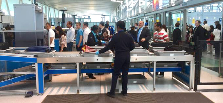 JFK Airport TSA GUN