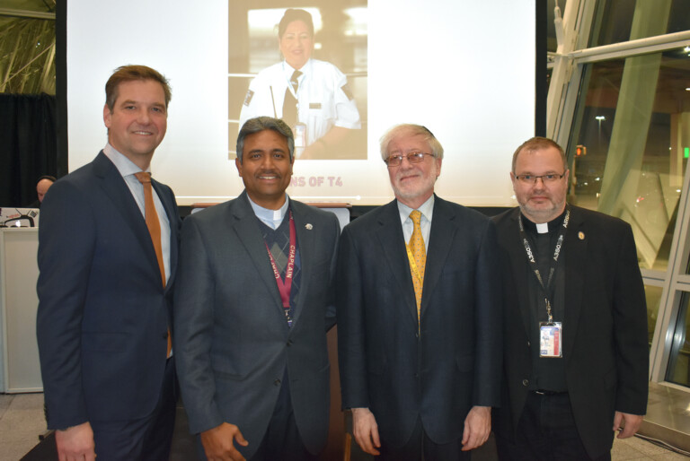 Terminal 4 and the Tri-Faith Chapel New Year Celebration JFK Terminal 4 New Year Party Metropolitan Airport News