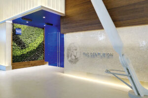 The American Express Centurion Lounge located in Terminal 4 at JFK Airport. New York Airport The American Express Centurion Lounge located in Terminal 4 at JFK Airport.