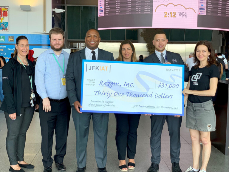 JFKIAT Donates $30k to Support Citizens of Ukraine JFKIAT Donates $30k to Support Citizens of Ukraine