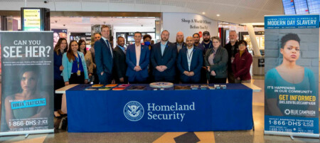 JFK T4 Recognizes National Human Traffic Awareness Day JFKT4 NHTAD Metropolitan Airport News