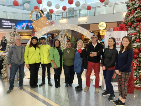 JFK Terminal 4 Holds Ribbon-Cutting for Launch of Pop-Up Holiday Street Market JFKT4 Pop Up Holiday Street Market 3 Metropolitan Airport News