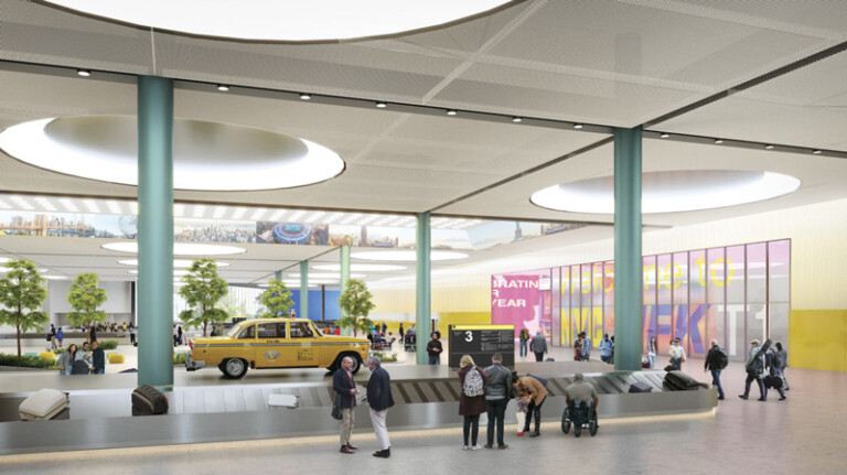 PANYNJ Board of Commissioners Approves $8.3 Billion 2023 Budget New Terminal One Baggage Claims at JFK Airport