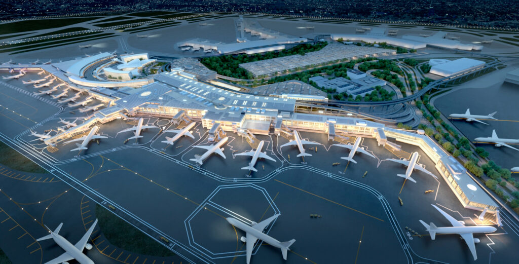 Air Canada to Operate from JFK Terminal 6 in 2026 JFK T6 Aerial Airside